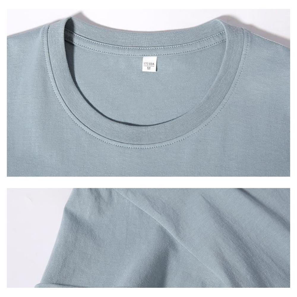 Áo Thun Cotton Cổ Tròn Dáng Rộng Mềm Mại Thoáng Khí Thời Trang Mùa Hè C3I1