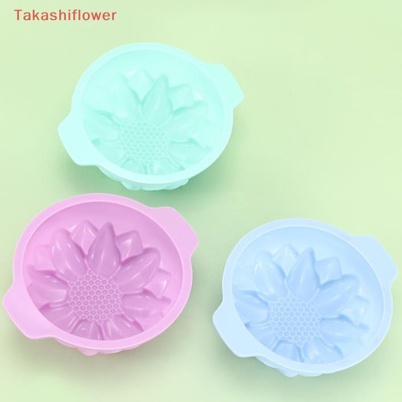 1 Khuôn Silicone Làm Bánh Hình Hoa Hướng Dương DIY