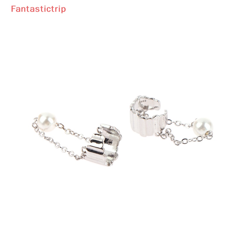 1 Đôi Bông Tai Kẹp Hình Hoa Thời Trang Mới Cho Nữ