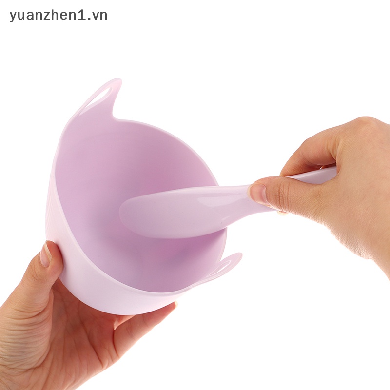 Bộ Dụng Cụ Tự Trộn Đắp Mặt Nạ 4 Trong 1 Tiện Dụng