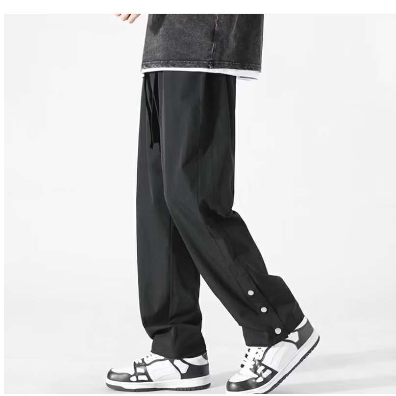 Quần Dài Ống Rộng Phong Cách Mỹ Thời Trang Mùa Hè Dành Cho Nam