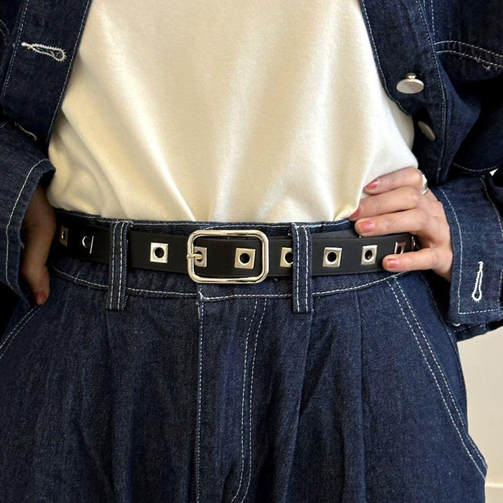 26EDIE Thắt Lưng Đính Đinh Tán Thiết Kế Tinh Tế Dễ Phối Đồ Thời Trang Cho Nữ