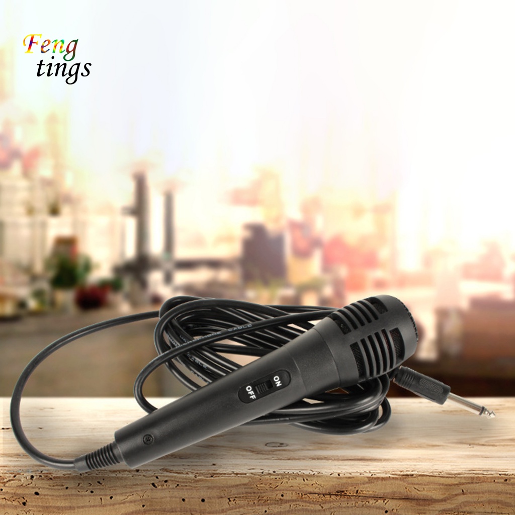 Micro Âm Thanh Có Dây Với Độ Nhạy Cao Với Jack 6.5mm Tiện Dụng Cho Gia Đình