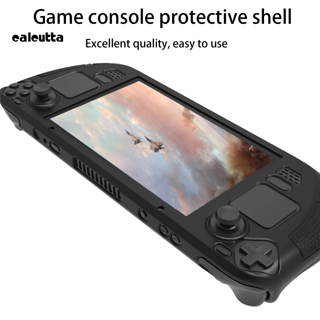 Vỏ Bọc Máy Chơi Game Cầm Tay Bằng Silicon Chống Trầy Chống Trượt Có Giá Đỡ Có Thể Gập Lại