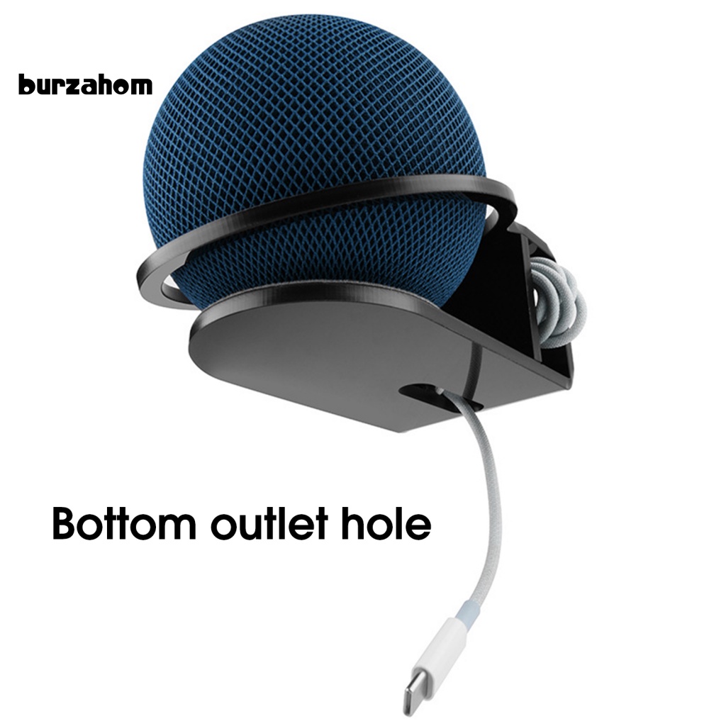 Giá Đỡ Loa Gắn Tường Bằng Acrylic Mini Tiết Kiệm Không Gian Cho Apple Homepod Mini