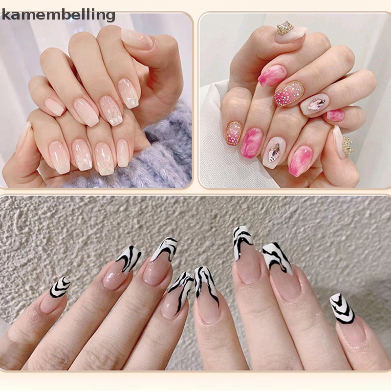 1 Cọ Vẽ Móng Tay Nghệ Thuật kamembelling Bằng Sợi Nylon Tay Cầm Acrylic Dùng Cho Salon