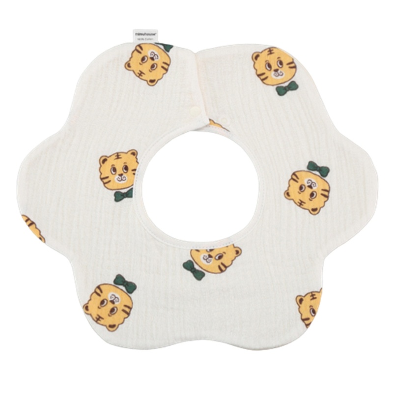 Yếm Vải Cotton 6 Lớp Dành Cho Bé Trai Gái Sơ Sinh 0-36 Tháng Tuổi