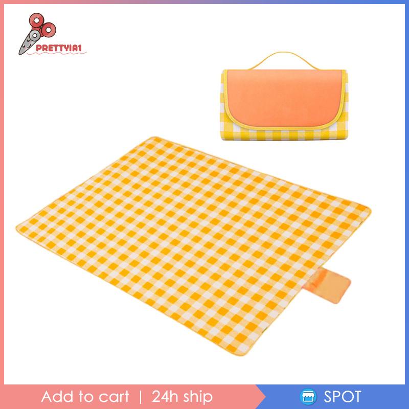 [Prettyia1] Chăn Dã Ngoại Ngoại Ngoại Cỡ Gấp Được