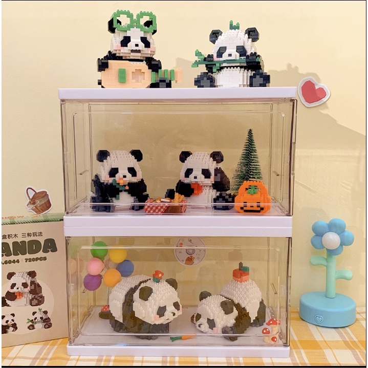 Bộ Đồ Chơi Lắp Ráp Mô Hình Gấu Trúc Cho Bé