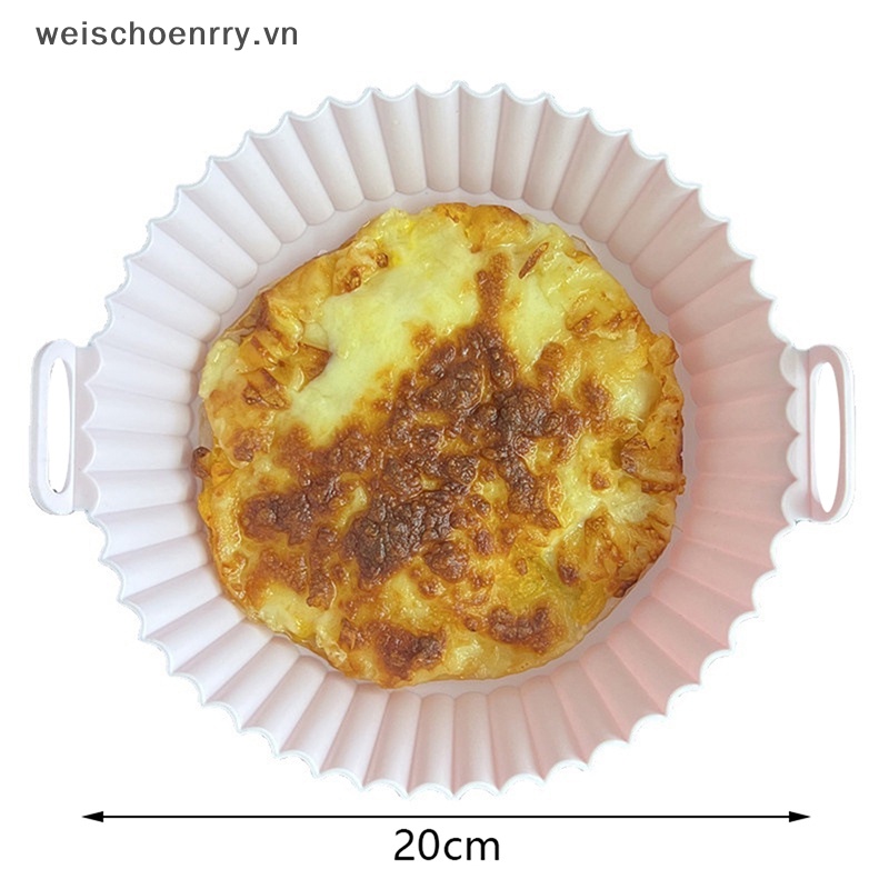 Khay Nướng Bánh Bằng Silicon Thay Thế Tiện Dụng Cho Nồi Chiên Không Dầu