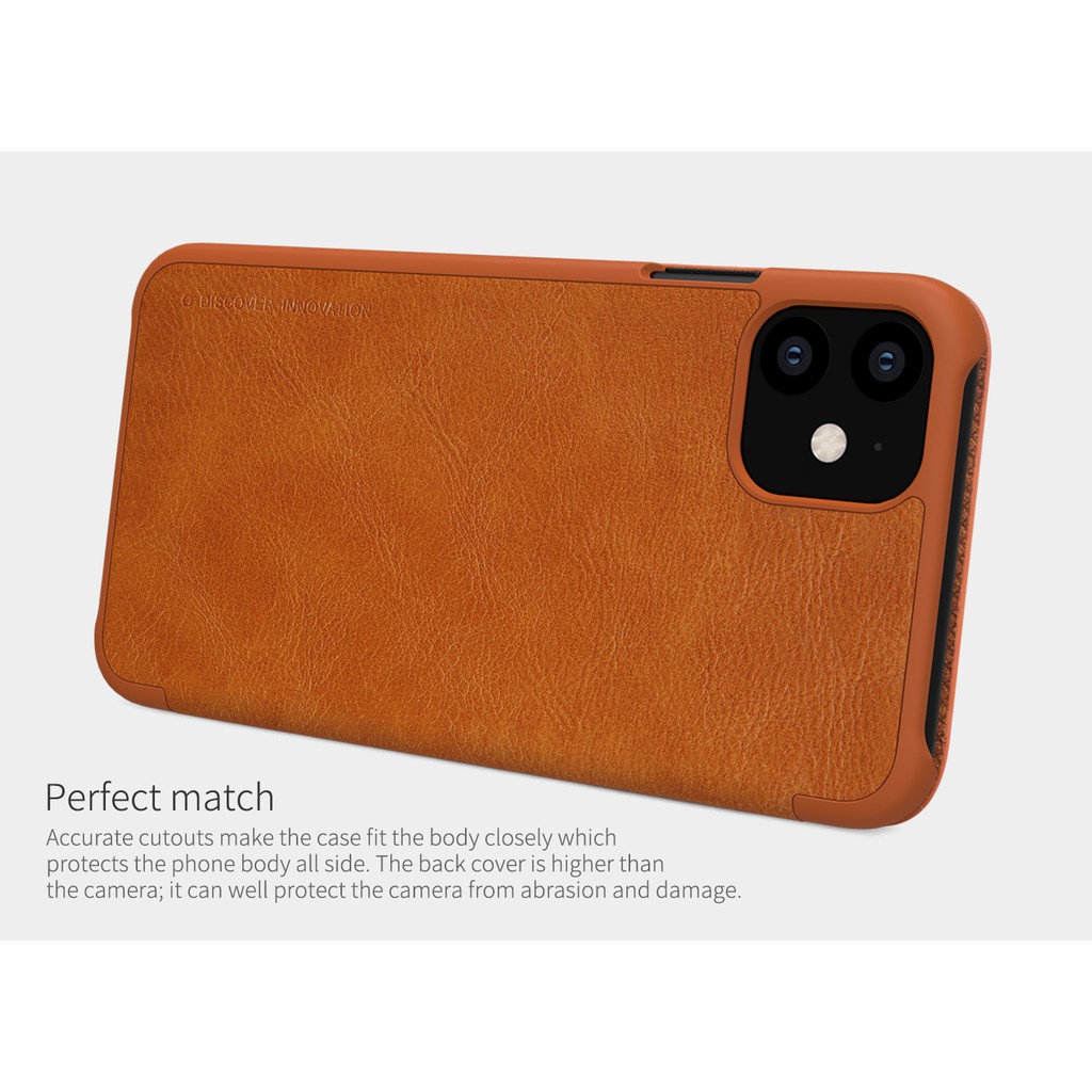 Bao da nillkin QIN cho IPhone 11/IPhone 11 Pro/IPhone 11 Pro Max