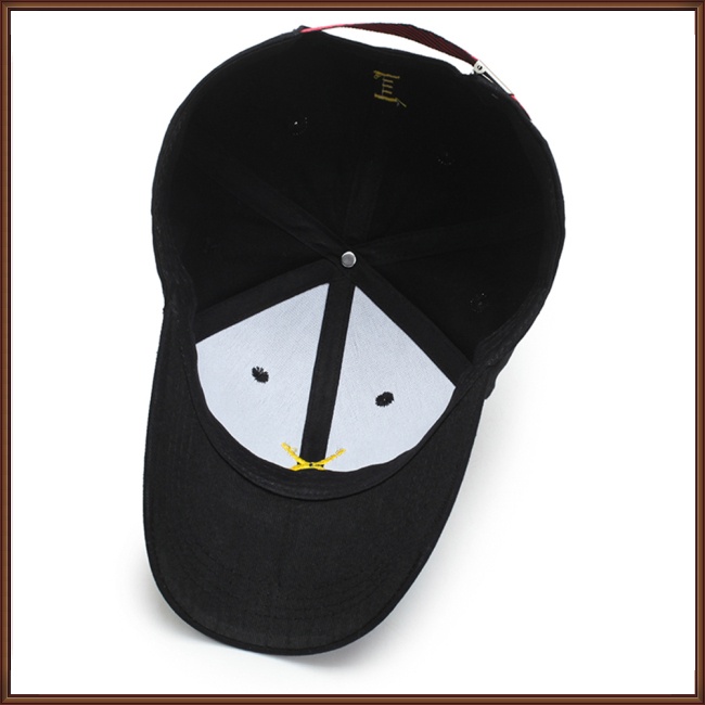 Mũ Lưỡi Trai Unisex Thêu Chữ Cái Có Thể Điều Chỉnh