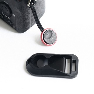 Round Shape Quick Release Connector With Base For Camera Shoulder Strap