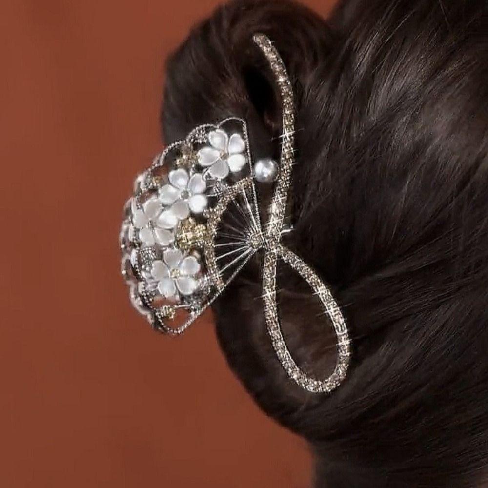 Kẹp Tóc Đuôi Ngựa Bằng Hợp Kim Chống Trượt Phong Cách Trung Hoa Sang Trọng 26Ede