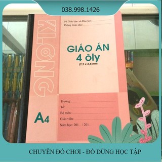 Sổ giáo án a4 ôly klong 200tr _ll