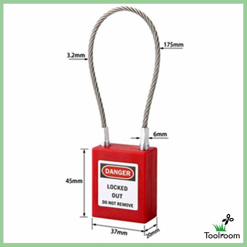 Ổ Khóa Cách Ly An Toàn Bằng Thép Không Gỉ Gồm 7 Màu Tùy Chọn