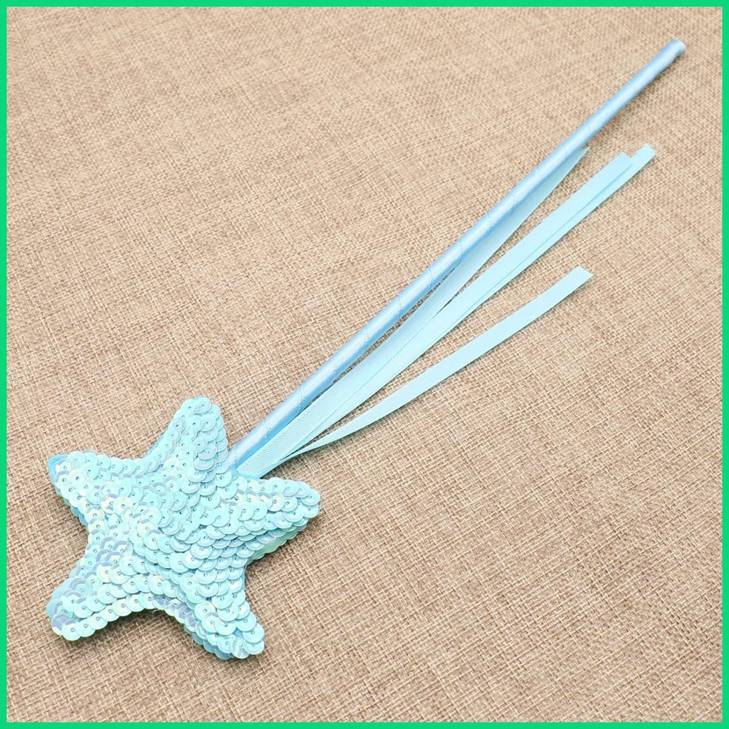 Set 4 Đũa Ngôi Sao / Thiên Thần Đính Kim Sa Lấp Lánh Dùng Hóa Trang Cho Bé Gái