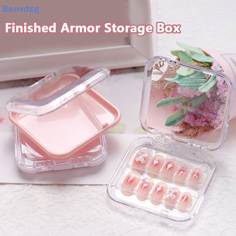 Hộp Đựng Móng Tay Giả Chất Liệu Dày Dặn Tiện Dụng