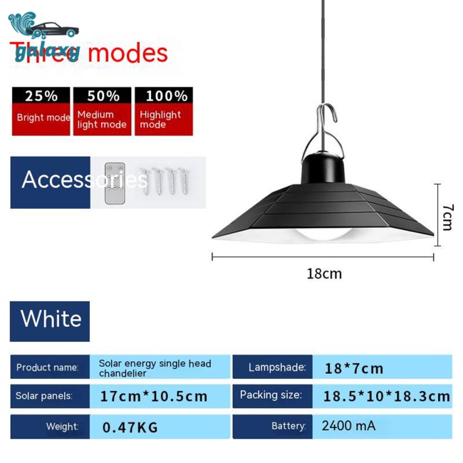 Galaxy Đèn Năng Lượng Mặt Trời Chống Thấm Nước Có Điều Khiển Từ Xa Trang Trí Gara Sân Vườn