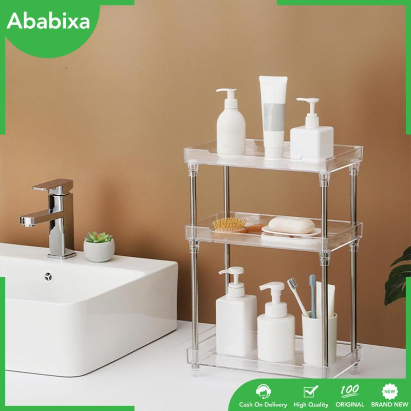 Khay Đựng Trang Sức Hai Tầng Chống Trượt Sức Chứa Lớn Tiện Dụng Cho Nhà Bếp / Văn Phòng / Ban Công