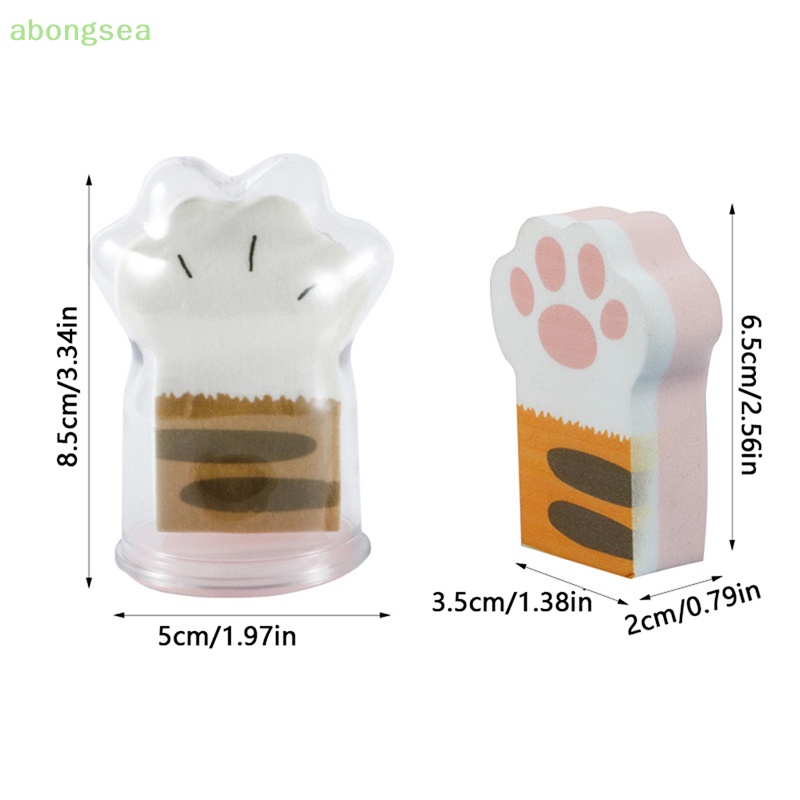 Bông Mút Trang Điểm Mềm Mịn Hình Móng Vuốt Mèo Đáng Yêu Bongsea