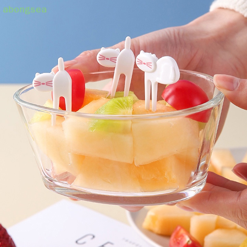 Set 6 Nĩa Ăn Trái Cây Hình Động Vật Đáng Yêu