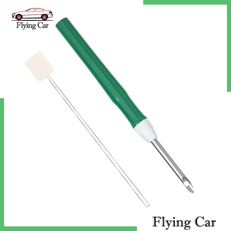 [Lzdjfmy2] Dụng Cụ Xỏ Chỉ Bằng Vải Nỉ Có Tay Cầm Cho Người Mới Bắt Đầu Tự