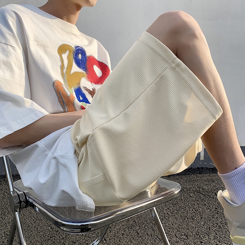 Quần Short Thể Thao Dáng Rộng Phong Cách Đường Phố Thời Trang Mùa Hè Cho Nam