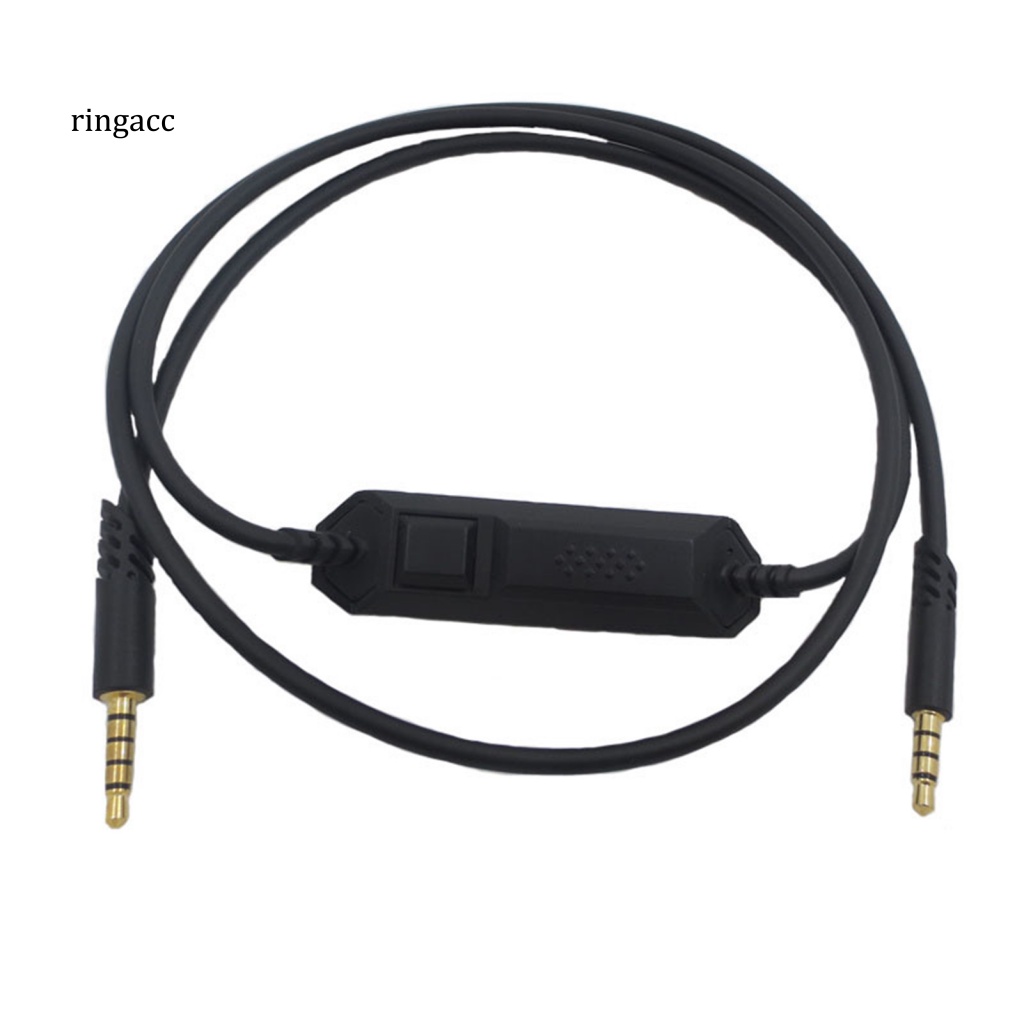 Dây Cáp Âm Thanh AUX Di Động 1M Chuyển Đổi Tín Hiệu Từ Giắc Cắm 3.5mm Sang Cổng Cắm AUX Cho Logitech Astro A10 A40