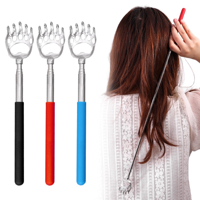 Gậy Gãi Lưng Bằng Thép Không Gỉ Có Thể Thu Gọn Tiện Dụng