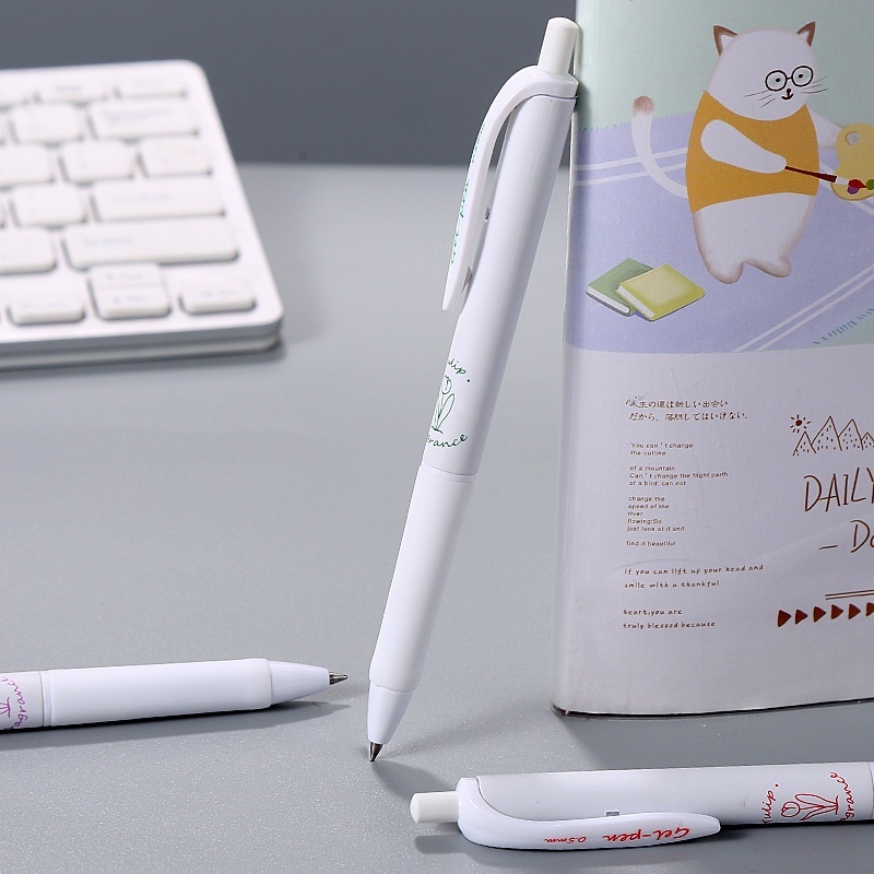 Bút Viết Mực Đen Ngòi 0.5mm Thay Thế Cho Học Sinh