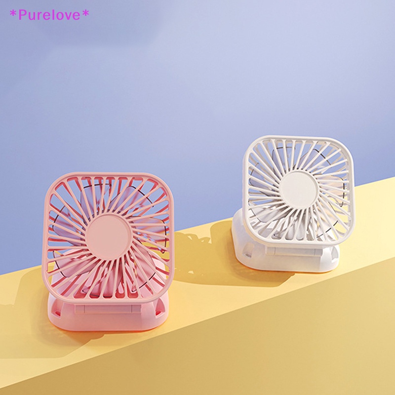 Quạt USB Mini Đeo Cổ Yên Tĩnh Gấp Gọn Tiện Dụng Mới