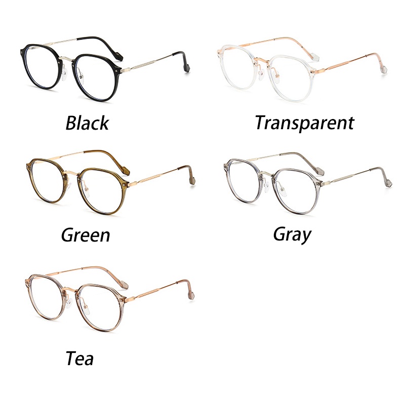 Kính Mát Tròn TR90 Chống Bức Xạ Cho Nữ