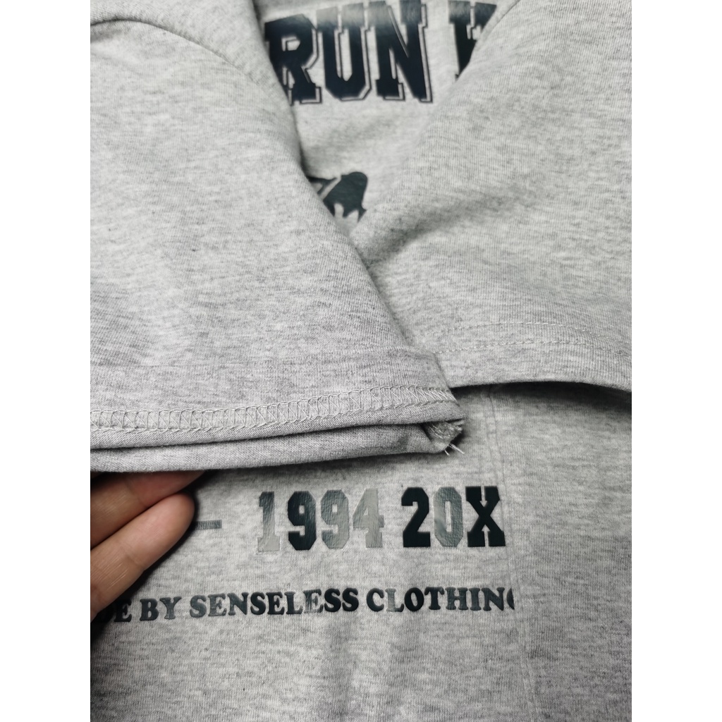 NRVP Áo Thun 100% Cotton Tay Ngắn In Hình Phong Cách Hàn Quốc Mới