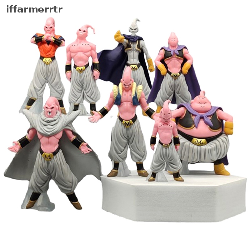 Set 8 Mô Hình Nhân Vật Super Saiyan Phim Dragon Ball ZERO Majin Buu