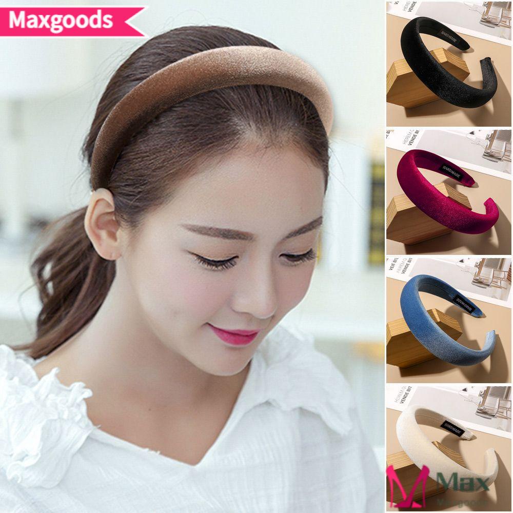 Băng Cài Đầu Bằng Vải Nhung Mềm Mại Thời Trang