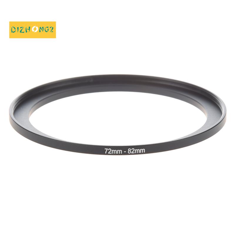 Bộ phận máy ảnh Bộ lọc ống kính 72mm đến 82mm Bộ điều hợp vòng nâng lên Màu đen