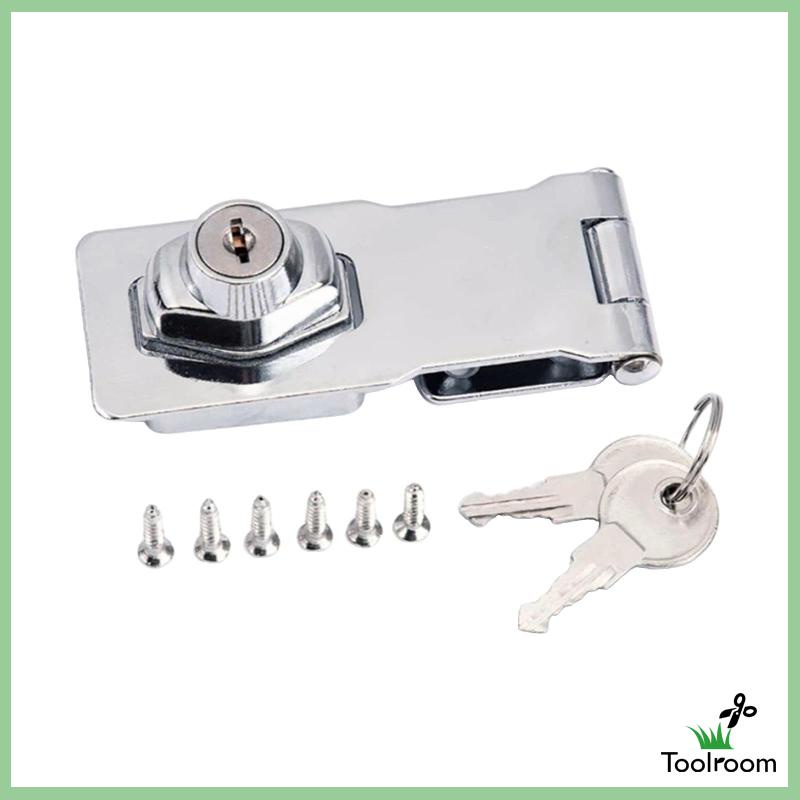 Ổ Khóa Cửa Tủ / Ngăn Kéo Mạ Cứng Kèm Ốc Vít Tiện Dụng