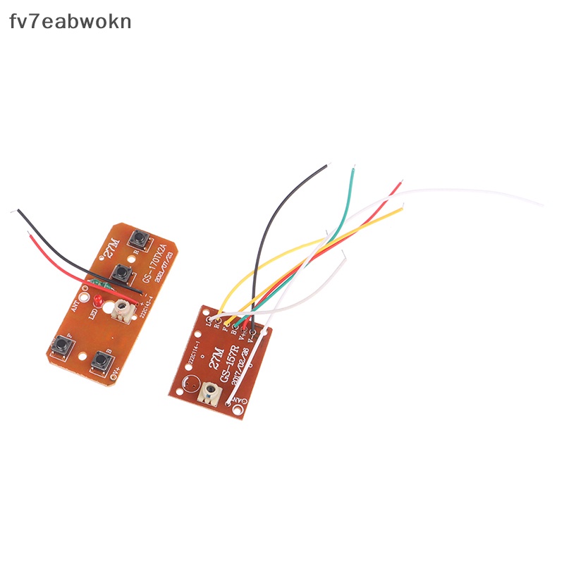 {Fv7eabwokn} 4CH RC mạch điều khiển từ xa PCB Transmitter Receiver Board Phụ Kiện Xe Hơi Mới