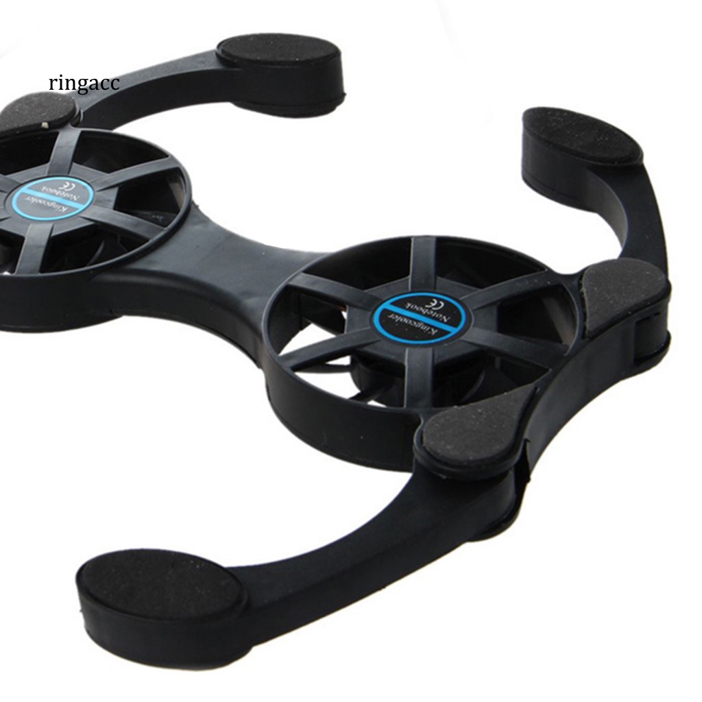 Quạt Tản Nhiệt Hai Đầu USB Hình Bạch Tuộc Có Thể Gập Lại Cho Laptop