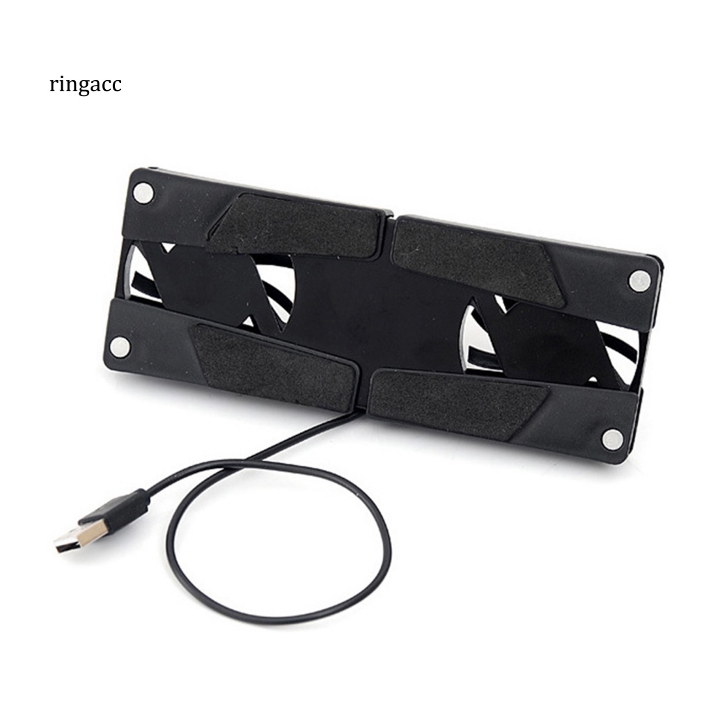 Quạt Tản Nhiệt Bằng ABS Chống Trầy Xước Có Thể Gập Lại Thông Dụng Cho Laptop