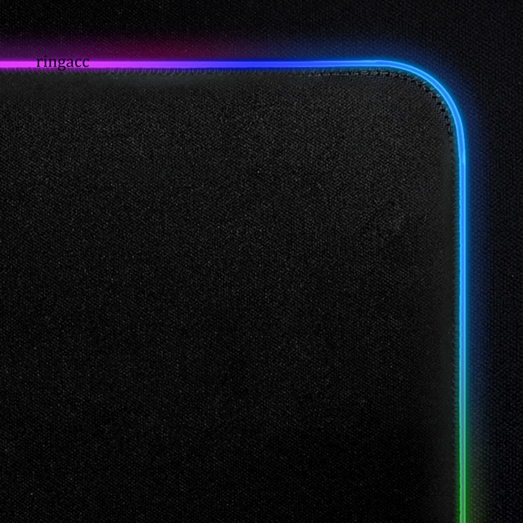 Tấm Lót Chuột RGA Mềm Mại Chống Trượt Thoáng Khí Có Đèn RGB Dành Cho Văn Phòng
