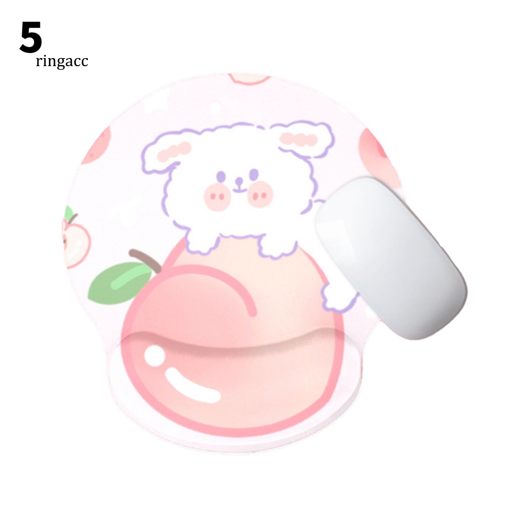 Tấm Lót Chuột RGA Siêu Mềm Chống Trượt In Họa Tiết Chó Đào Dễ Thương Tiện Dụng Cho Gia Đình / Văn Phòng