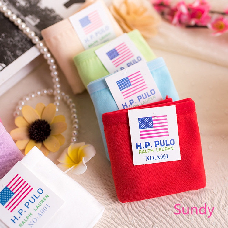 Quần Lót Cotton Màu Trơn Đơn Giản Thời Trang Cho Nữ