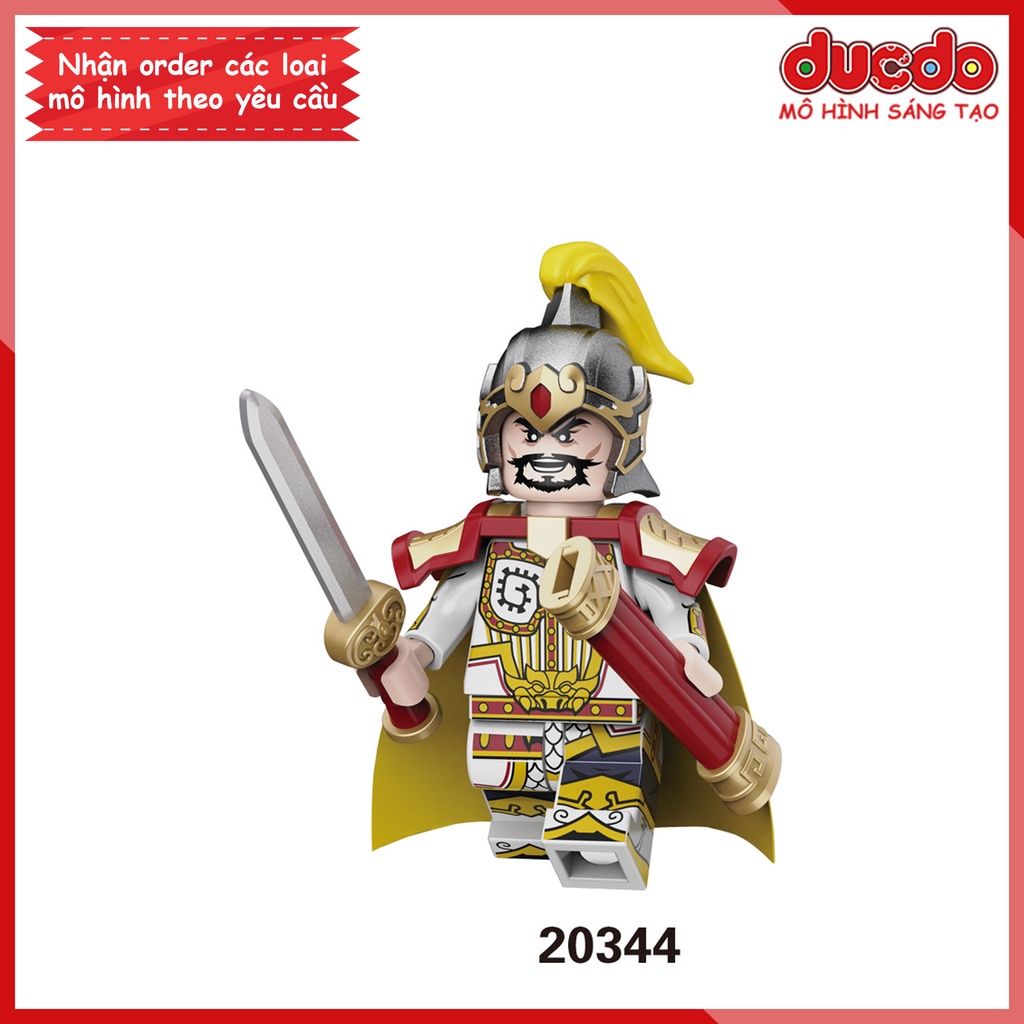 DCOOL 2030H Minifigures các nhân vật tướng TAM QUỐC nhà Hán - Đồ chơi Lắp ghép Xếp hình Mô hình Mini 20343 - 20348