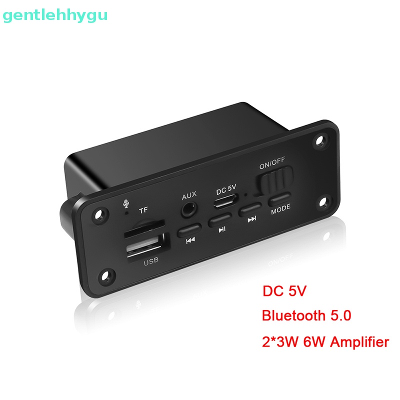 Bảng Mạch Giải Mã Phát Nhạc MP3 Bluetooth 5.0 2 * 3W Đài FM Cho Xe Hơi