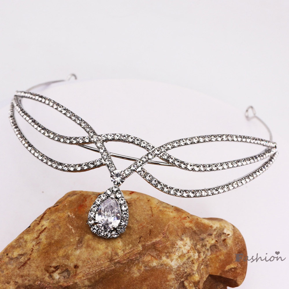 Băng Đô Cài Tóc Đính Đá Lấp Lánh Siêu Bền Và Thoải Mái