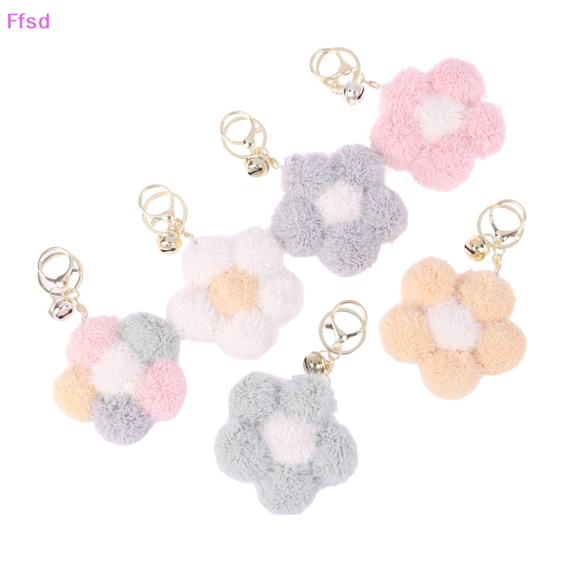 {Ffsd} Móc Chìa Khóa Bông Mềm Mại Đáng Yêu Có Móc Khóa Túi Xách * Bán Chạy