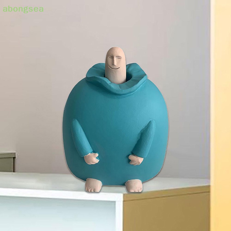 Abongsea Đồ Trang Trí Bàn Hình Mặt Cười Đeo Ngón Tay Giữa Đẹp Mắt