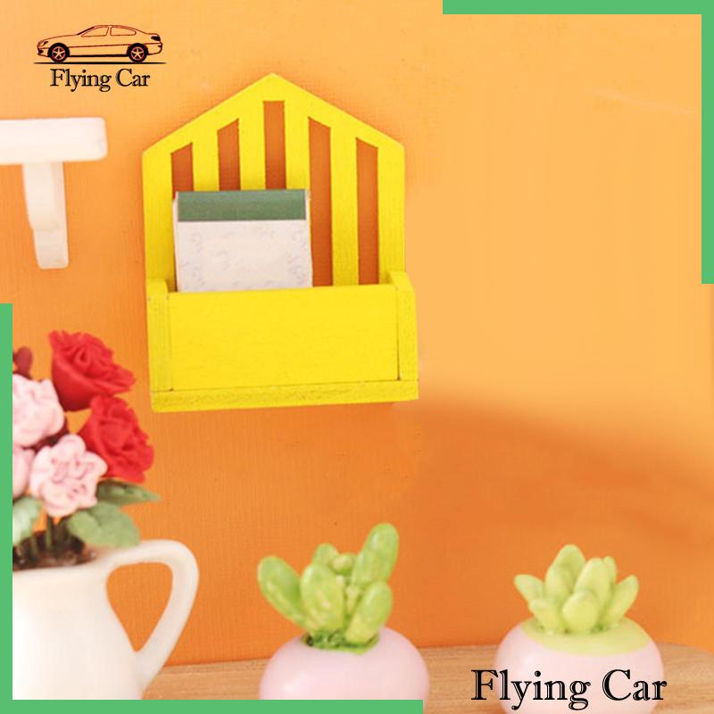 Giỏ Đựng Đồ Màu Vàng Tỉ Lệ 1 / 12 Trang Trí Nhà Búp Bê / Tiểu Cảnh